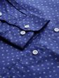 Jainish Blue Men s Cotton Printed Formal Shirts ( SF 716Blue ) Fashion