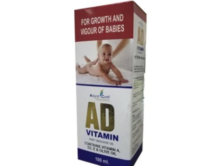 Aayur Cure AD Vitamin Baby Massage Oil For Discount