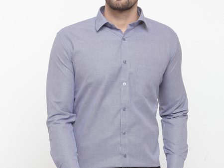 Jainish Grey Men s Cotton Geometric Formal Shirts ( SF 434Grey ) Online