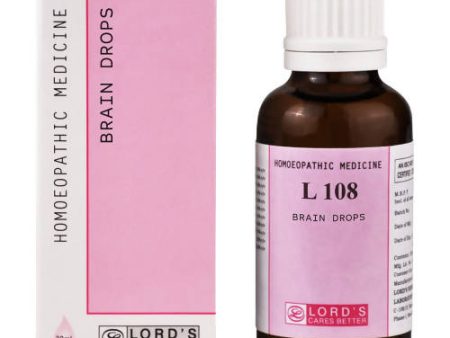 Lord s Homeopathy L 108 Drops on Sale