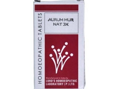 Lord s Homeopathy Aurum Muriaticum Natronatum Tablets Fashion