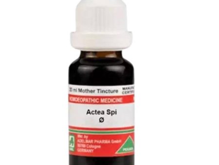 Adel Homeopathy Actea Spi Mother Tincture Q Discount