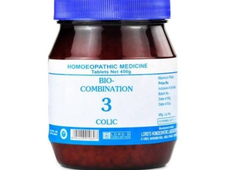 Lord s Homeopathy Bio-Combination 3 Tablets Online now