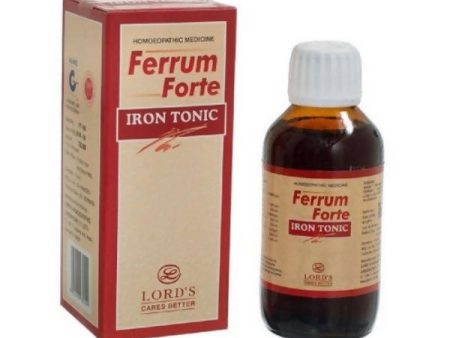 Lord s Homeopathy Ferrum Forte Iron Tonic For Cheap