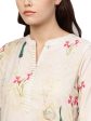 Ahalyaa Beige Printed Straight Kurta For Women Sale