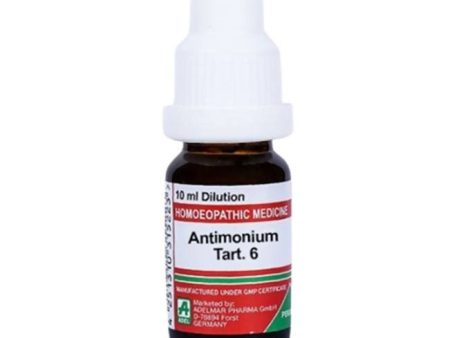 Adel Homeopathy Antimonium Tart Dilution Cheap