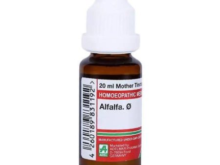 Adel Homeopathy Alfalfa Mother Tincture Q Discount