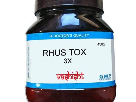 Vashisht Homeopathy Rhus Toxicodendron Tritration Tablets Online Sale