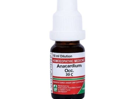 Adel Homeopathy Anacardium Occ Dilution on Sale