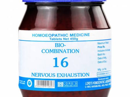 Lord s Homeopathy Bio-Combination 16 Tablets Cheap