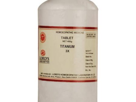 Lord s Homeopathy Titanium Tablets Online