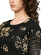 Ahalyaa Black Printed Kurta Set For Women s Online Hot Sale