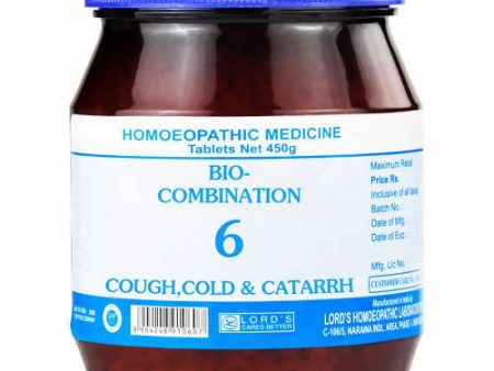 Lord s Homeopathy Bio-Combination 6 Tablets Online