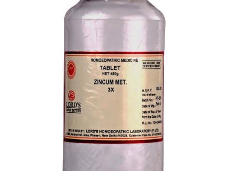 Lord s Homeopathy Zincum Met Tablets on Sale