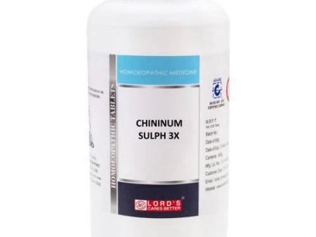 Lord s Homeopathy Chinium Sulph Tablets Supply