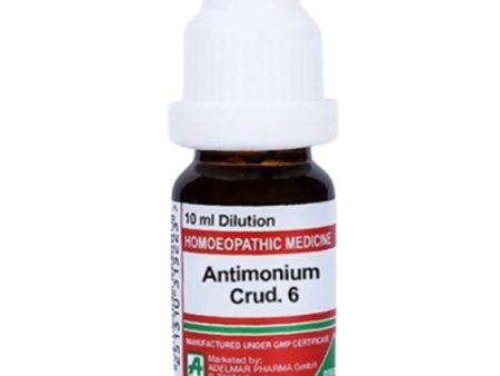 Adel Homeopathy Antimonium Crud Dilution on Sale