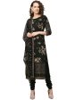 Ahalyaa Black Printed Kurta Set For Women s Online Hot Sale