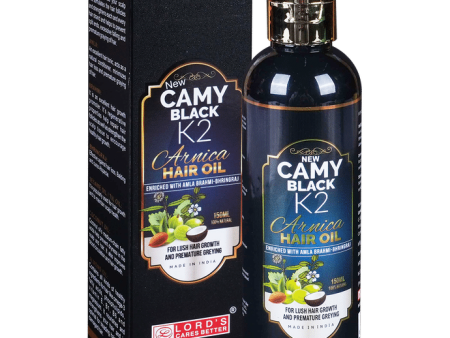 Lord s Homeopathy Camy Black K2 Arnica Hair Oil Online Sale